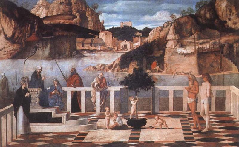 Giovanni Bellini Sacred Allegory China oil painting art